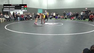 JV-39 lbs Round 2 - Taylynn Morgan, Marion vs Journey Greene, Muscatine