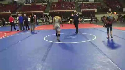 90 lbs Cons. Round 3 - Brooks Bath, Touch Of Gold vs Gabe Cline, Pioneer Wrestling Club