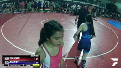106 lbs Cons. Round 2 - Nixie Schooler, Alaska vs Irina Paloney, Nevada