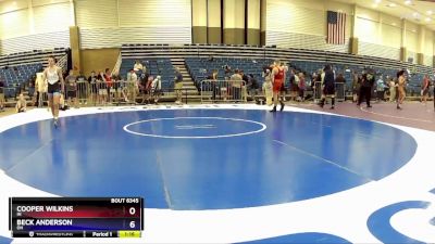 132 lbs Cons. Round 4 - Cooper Wilkins, IN vs Beck Anderson, OH