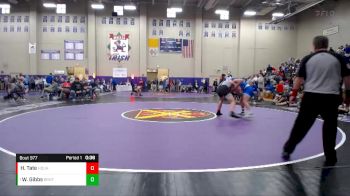 170 lbs Cons. Semi - Wyatt Gibbs, Brentwood vs Henry Tate, Houston