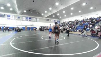 155 lbs Cons. Round 6 - Gwenna Mitchell, Temescal Canyon vs Emelia Defour, Jordan