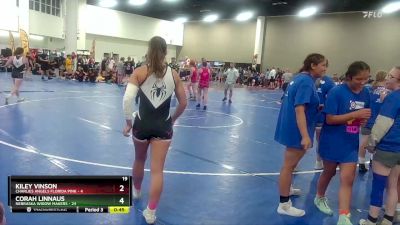 130 lbs Round 5 (8 Team) - Shelby Fillyaw, Charlies Angels Florida Pink vs Maggie Painter, Nebraska Widow Makers