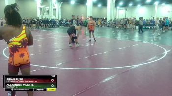 150 lbs Round 1 (10 Team) - Aidan Rush, Columbus St. Franics DeSales vs Alexander Vicente, Palm Bay