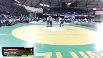 1B/2B 215 Quarterfinal - Damien Spears, Liberty Bell vs Matthew Kenney, Rainier