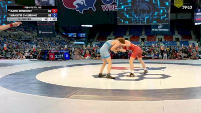 144 lbs Quarters - Gavin Weichelt, CO vs Maksym Chubenko, OH