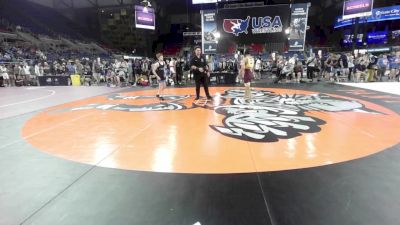 88 lbs Rnd Of 32 - Trey Kraemer, MN vs Rockwell Jensen, ID