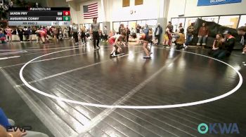 110 lbs Rr Rnd 3 - Jaxon Fry, Raw Wrestling Club vs Augustus Cosby, Pawhuska Elks Takedown