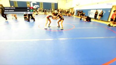100 lbs 3rd Place Match - Danna Ecute, Orange High School vs Madi Emigh, Long Beach Wilson