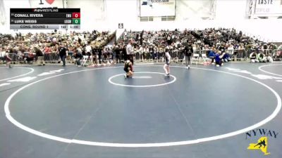 70 lbs Cons. Round 1 - Conall Rivera, Empire Wrestling Academy vs Luke Weiss, Long Beach Gladiators Wrestling