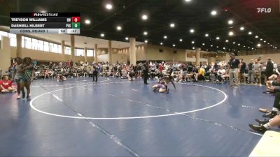 126 lbs Cons. Round 1 - Dashiell Hilbert, Ponte Vedra Sharks vs Treyson Williams, Bishop Wrestling