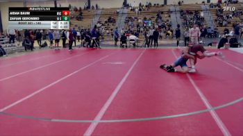 149 lbs Cons. Round 4 - Zavian Geronimo, Iowa Central Community College vs Aidan Baum, Wisconsin-La Crosse
