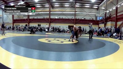 190 lbs Cons. Round 2 - Frankie Pieffer, St Edward vs Lucas Mata, Sunnyside