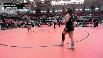 145 lbs 1st Place Match - Ayden Quinones, El Paso Pebble Hills vs Naziah Moore, Lewisville Flower Mound