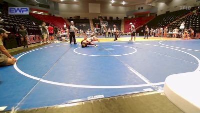 72 lbs Rr Rnd 2 - Cruz Canales, Claremore Wrestling Club vs Jayden Ortiz, Quezada Wrestling Academy