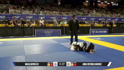 Anna Victoria Sanchez vs Malia Sayuri Lee 2026 Pan Kids Jiu-Jitsu IBJJF Championship