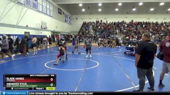 106 lbs Cons. Round 5 - Dienekes Kylis, Wine Country Wrestling Academy vs Slade Hanes, La Quinta