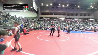 40 lbs Semifinal - Surraya Sumler, Mighty Bluebirds Wrestling vs Joel Kramer, Panther Youth Wrestling-CPR