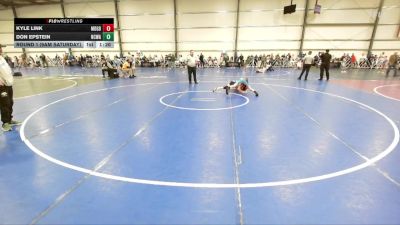 100 lbs Round 1 (9am Saturday) - Kyle Link, Maryland Gold vs Don Epstein, NCWAY National Team