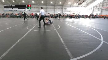 144 lbs Cons. Semi - Kai`savion Hunter, Sandusky Blue Streaks vs Finnegan Cox, Delaware Hayes