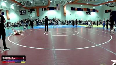 125 lbs Semifinal - Reza Massjouni, Virginia Elite Wrestling Club vs Aaron McDonald, VB Fighthouse
