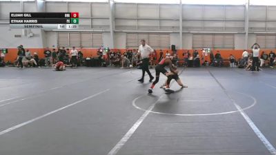 92 lbs Semifinal - Ethan Harris, Project X vs Elijah Gill, Unattached
