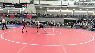 126 lbs Consi Of 16 #2 - Anthony King, Masuk vs Nathan Kodzis, Stafford