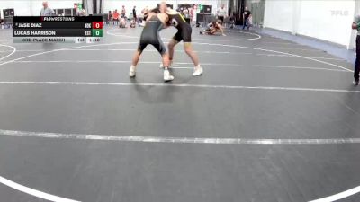 130 lbs 3rd Place Match - Jase Diaz, Northern DE Knights vs Lucas Harrison, Este