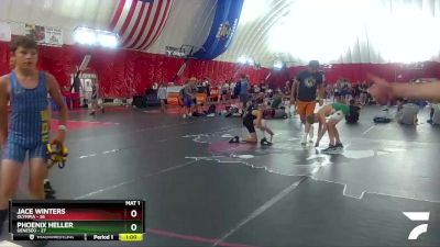 89-93 lbs Round 3 - Jace Winters, Olympia vs Phoenix Heller, Geneseo