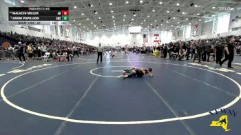 67 lbs Cons. Semi - Malachi Miller, Anarchy Wrestling vs Jianni Papillion, Akron Wrestling Club
