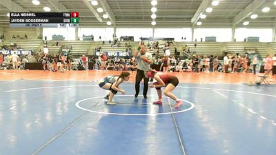 138 lbs Rr Rnd 2 - Ella Neishel, Top Flight Wrestling Academy - HSG vs Jayden Booserman, 5forty Lady Brawlers - HSG