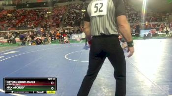 3A 132 lbs Semifinal - Nathan Gugelman II, American Falls vs Max Atchley, Teton