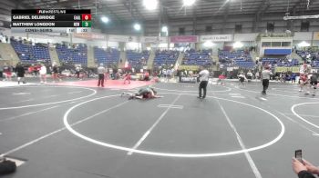 138 lbs Consolation - Gabriel Delbridge, Eaglecrest WC vs Matthew Longdon, New Mexico Bad Boyz
