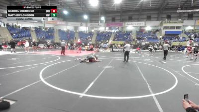 138 lbs Consolation - Gabriel Delbridge, Eaglecrest WC vs Matthew Longdon, New Mexico Bad Boyz
