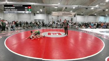 120 lbs Cons. Round 3 - Israel Trujillo, Pueblo County vs Taylor Green, Broomfield