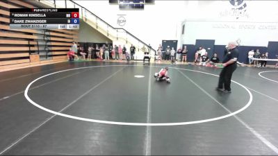67 lbs Semis - Roman Kinsella, MN vs Dake Zwanziger, IA