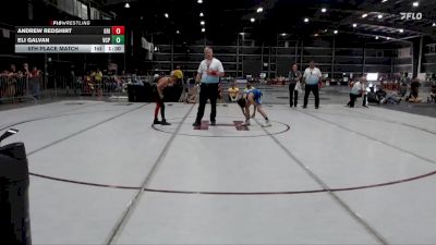78 lbs 5th Place Match - Andrew Redshirt, Grindhouse vs Eli Galvan, Valiant College Prep