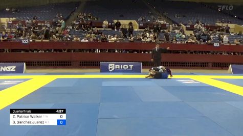 Zania Patrice Walker vs Sofia Sanchez Juarez 2024 Pan IBJJF Jiu-Jitsu No-Gi Championship