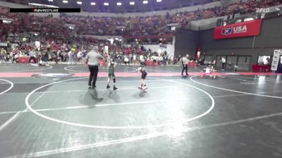 67 lbs Cons. Round 3 - Peyton Wilczewski, Oregon Wrestling Club vs Camden Ottow, Waterford Youth Wrestling Club