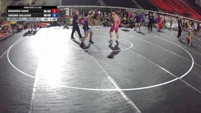 138 lbs Bransen Dano, Hawaii 2 HS Boys vs Jerome Salazar, New Mexico HS Boys