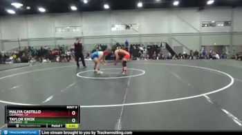 180 lbs Round 3 (8 Team) - Maliya Castillo, California vs Taylor Knox, Colorado