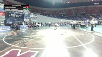 2A/1A Boys 113 3rd Place Match - Cody Weseman, Grant Union / Prairie City Boys vs Donnie VanGundy, Knappa Boys