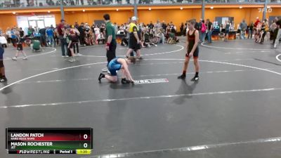 95 lbs Cons. Round 3 - Landon Patch, Hard Rock Rams vs Mason Rochester, JET