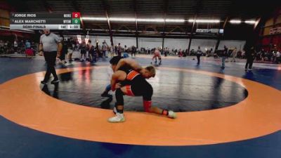 135 lbs Semifinal - Jorge Rios, Monster Garage vs Alex Marchetti, Wyoming Seminary