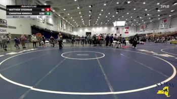 136 lbs Cons. Round 3 - Christian Kendall, Hilton Jr Cadets Wrestling Club vs Matthew Stedman, Club Not Listed