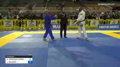 GUSTAVO HENRIQUE SARAIVA ADOLFO vs JOSH SOUDER 2020 World Master IBJJF Jiu-Jitsu Championship