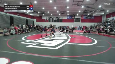 135 lbs Semis & Wb - Sofia Hoegemeyer, Red Venom vs Jauzlyean Gray, Missouri Impact