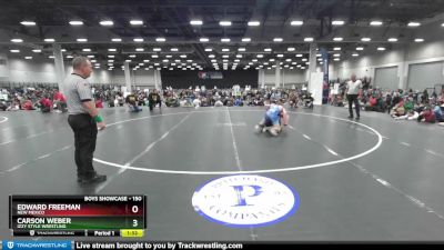 150 lbs Champ. Round 2 - Carson Weber, Izzy Style Wrestling vs Edward Freeman, New Mexico