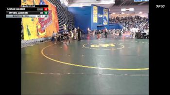 126 lbs Champ. Round 1 - Jayden Jackson, Loyola Blakefield vs Colton Gilbert, Caesar Rodney