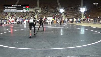 7A 190 lbs Cons. Round 2 - Tavien Williams, Smiths Station Hs vs Jayden Campbell, Mary G Montgomery